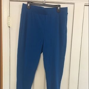 Wendy Williams Blue Stretch Leggings